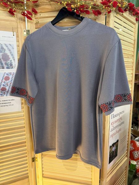 T-shirt with embroidered sleeves [Odesa region]
